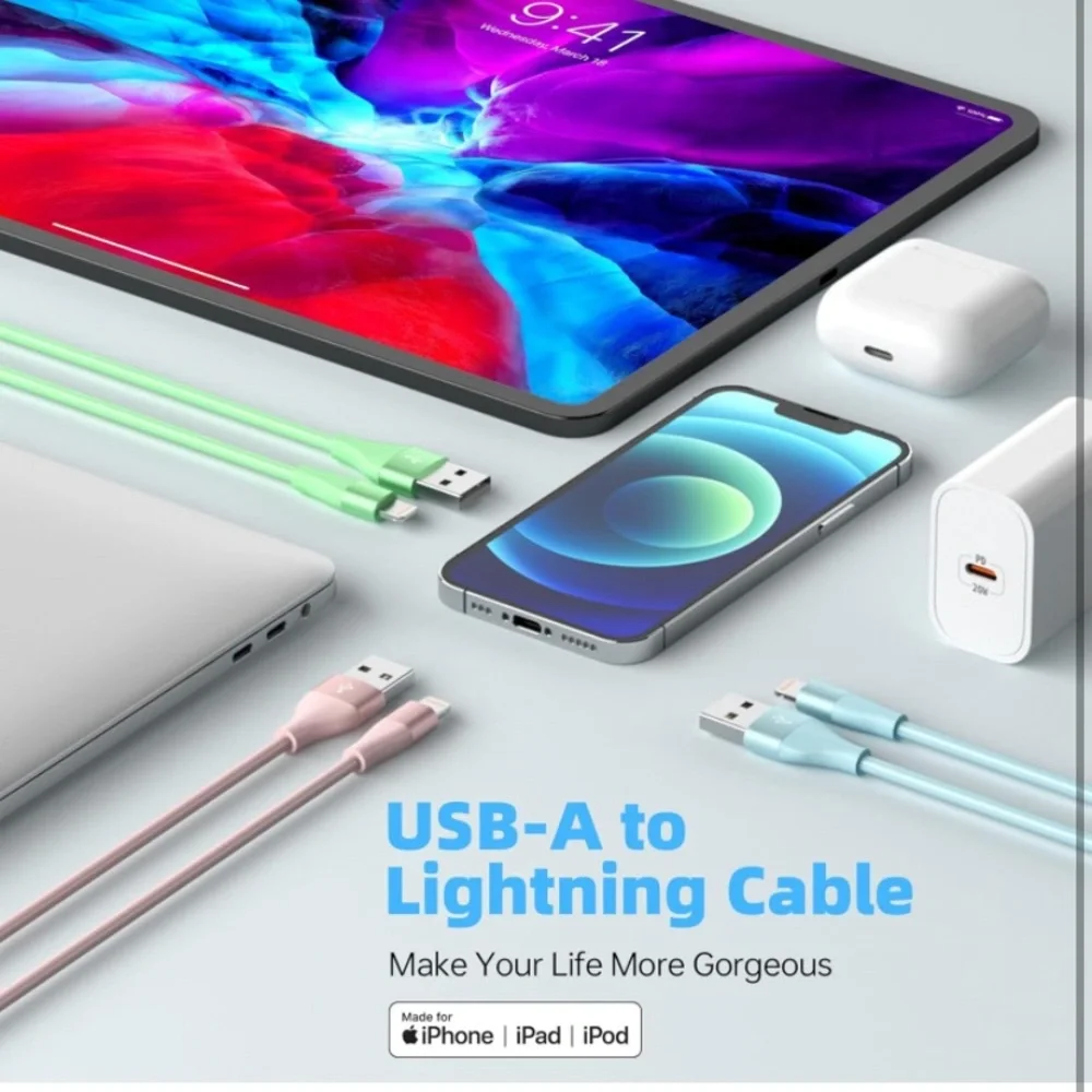 iPhone Charger 3Pack 10 FT